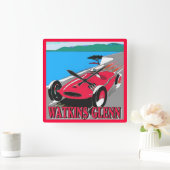 Horloge Carrée Watkins Glenn Racing (Maison)