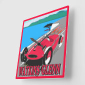 Horloge Carrée Watkins Glenn Racing (Angle)