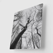 Horloge Carrée Wavy_Tree_Clock (Angle)