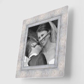 Horloge Carrée wedding (Angle)