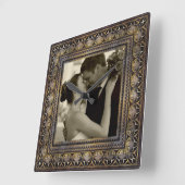 Horloge Carrée wedding (Angle)