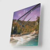 Horloge Carrée West Virginia, Babcock State Park (Angle)