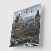 Horloge Carrée Westminster (Angle)