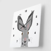 Horloge Carrée What's Up Clock (Angle)