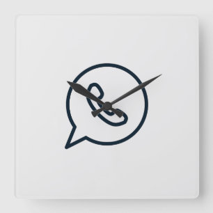 Horloge Carrée whatsapp-whats-whatsapp-icône