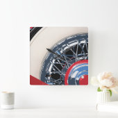 Horloge Carrée Wheel (Maison)