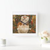 Horloge Carrée Whimsical Chicken Clock (Maison)