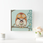 Horloge Carrée Whimsy II (Maison)