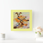 Horloge Carrée Whippet (Maison)