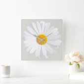 Horloge Carrée White (Maison)