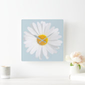 Horloge Carrée White (Maison)