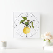 Horloge Carrée Wild pear (Maison)