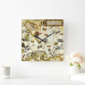 Horloge Carrée Willem Barents-Navigator us (Maison)