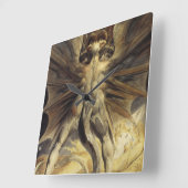 Horloge Carrée William Blake (Angle)