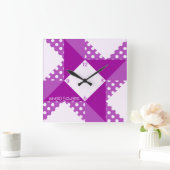 Horloge Carrée Winged Square (Maison)