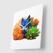 Horloge Carrée Wolf22 : (Angle)