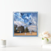 HORLOGE CARRÉE WOLF BROTHER OF THE RANGE (Maison)