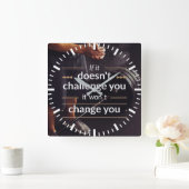 Horloge Carrée Workout (Maison)