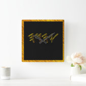 Horloge Carrée YAHUAH-Le Nom Le Plus Haut 01-01 (Maison)