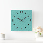 Horloge Carrée your logo personalized (Maison)