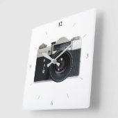 Horloge Carrée Zénith (Angle)