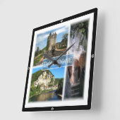 Horloge Carrée zFR033 DORDOGNE, France, (Angle)