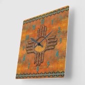 Horloge Carrée Zia (Angle)