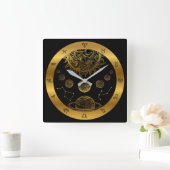 Horloge Carrée Zodiac (Maison)