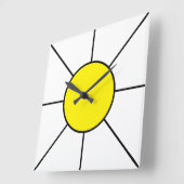 Horloge Carrée Zon (Angle)