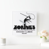 Horloge Carrée Zorine's Restaurant Disco Nightclub, Chicago, IL (Maison)