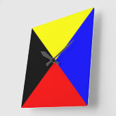 HORLOGE CARRÉE ZULU (Angle)