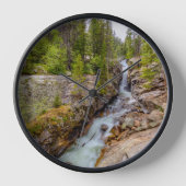 Horloge Cascade de rivière et chute d'eau (Recto)