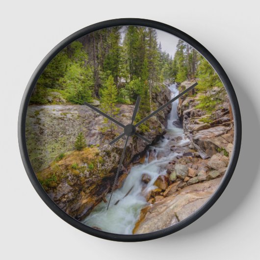 Horloge Cascade et rivière Cascade (Recto)