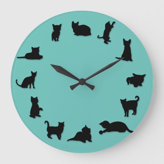 Horloge Cat O'Clock (Recto)