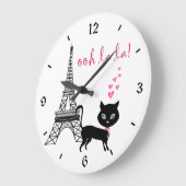 Horloge Cat Paris (Angle)