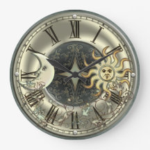 Horloge Céleste Du Soleil Et De La Lune
