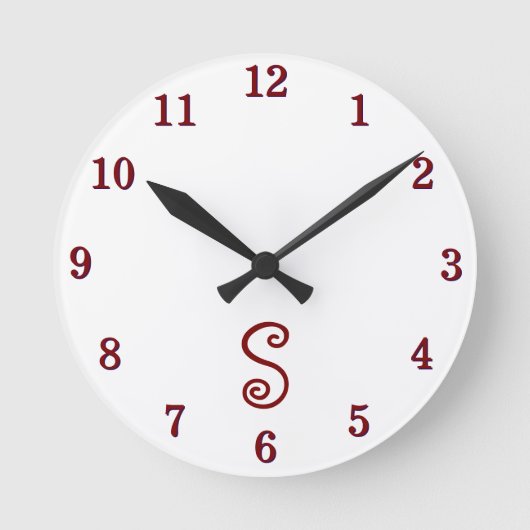 Horloge cerise (Recto)