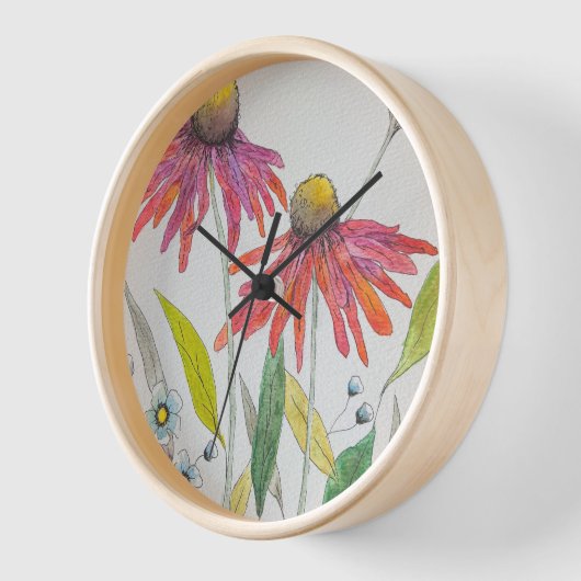 Horloge C'est l'heure du printemps ! (Angle)