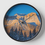 Horloge Chaîne Waputik dans les Rocheuses canadiennes (Recto)