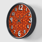 Horloge Chaînes de rectangles  (Angle)