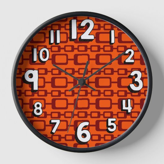 Horloge Chaînes rectangulaires (Recto)