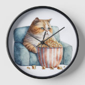 HORLOGE CHAISON DE LA GRAISSE DE COULEUR D'EAU SIÈGE EN CH (Recto)