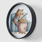 HORLOGE CHAISON DE LA GRAISSE DE COULEUR D'EAU SIÈGE EN CH (Angle)