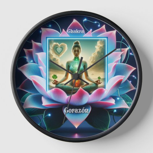Horloge Chakra del Corazón (Anahata) (Recto)