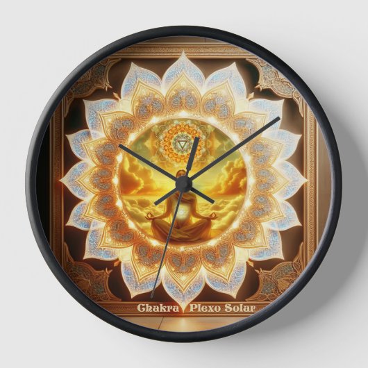 Horloge Chakra del Plexo Solar (Manipura) (Recto)