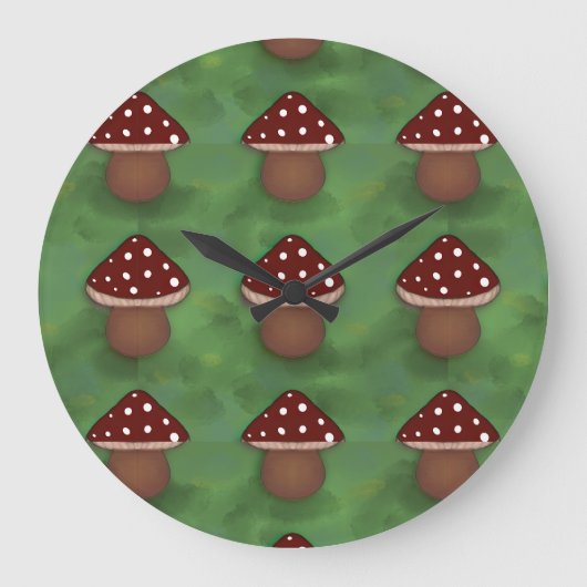 Horloge Champignon Fée (Recto)