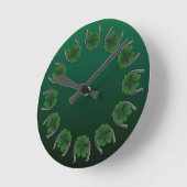 Horloge Chanceuse Charme de la Saint-Patrick Horlo (Angle)