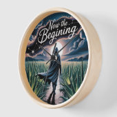 Horloge Chaque fin est un nouveau début (Angle)