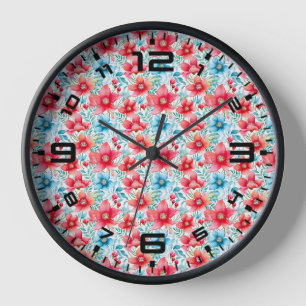 Horloge Charming Bouquet Ranya Motif-65292