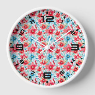 Horloge Charming Bouquet Ranya Motif-65292